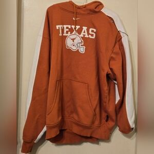 Vintage Y2K Texas Longhorns Stitched Logo Hoodie